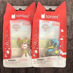 Paw Patrol Blue and Gray Action Figures